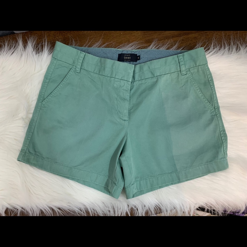 Chino 4” J.Crew green khaki